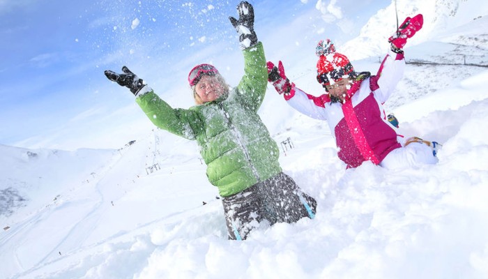 Boule de neige à Abondance